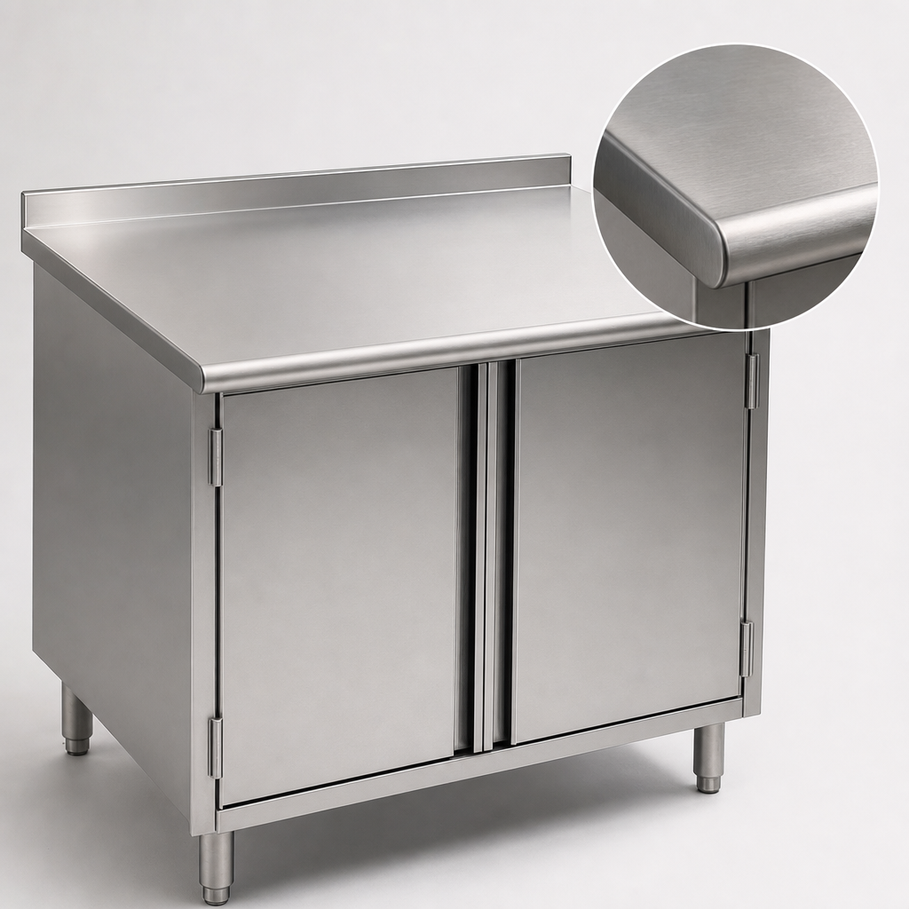 14-Gauge 304 Stainless Steel Top