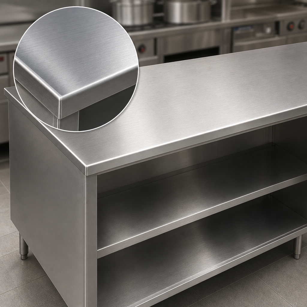 14/304 Stainless Steel Top