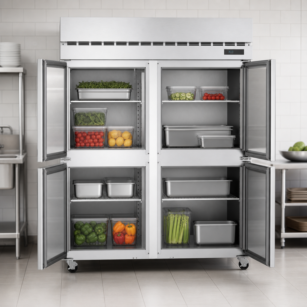 Two-Section Half-Height Door Layout