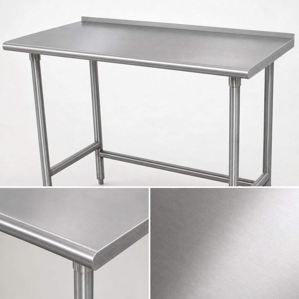 16 Gauge 430 Stainless Steel Top