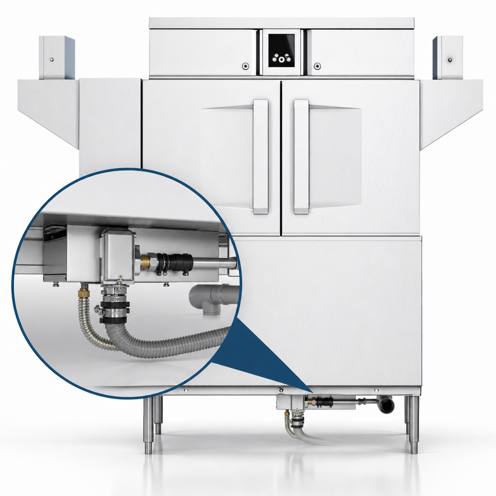 Factory-Installed Drain Water Tempering Kit