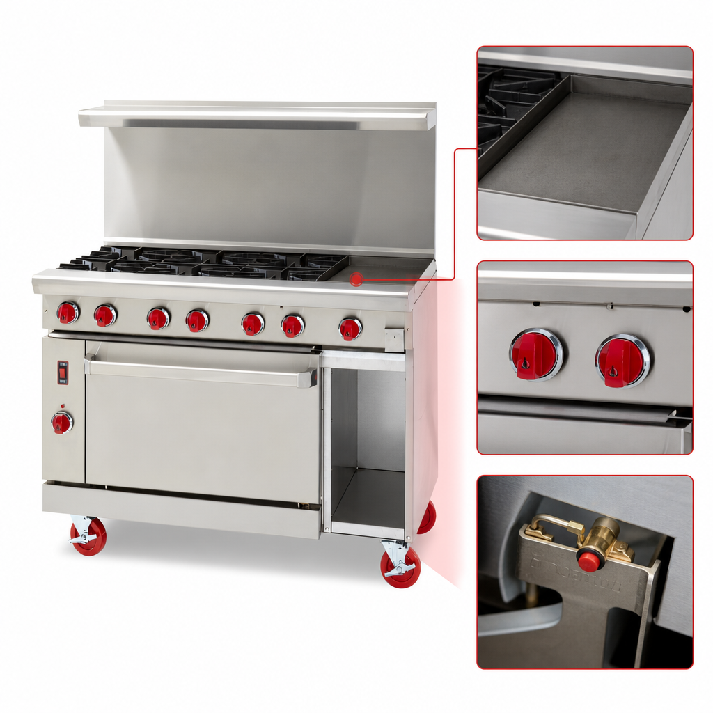 24-Inch Manual Griddle