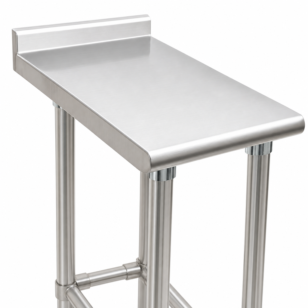 14-Gauge 304 Stainless Steel Top