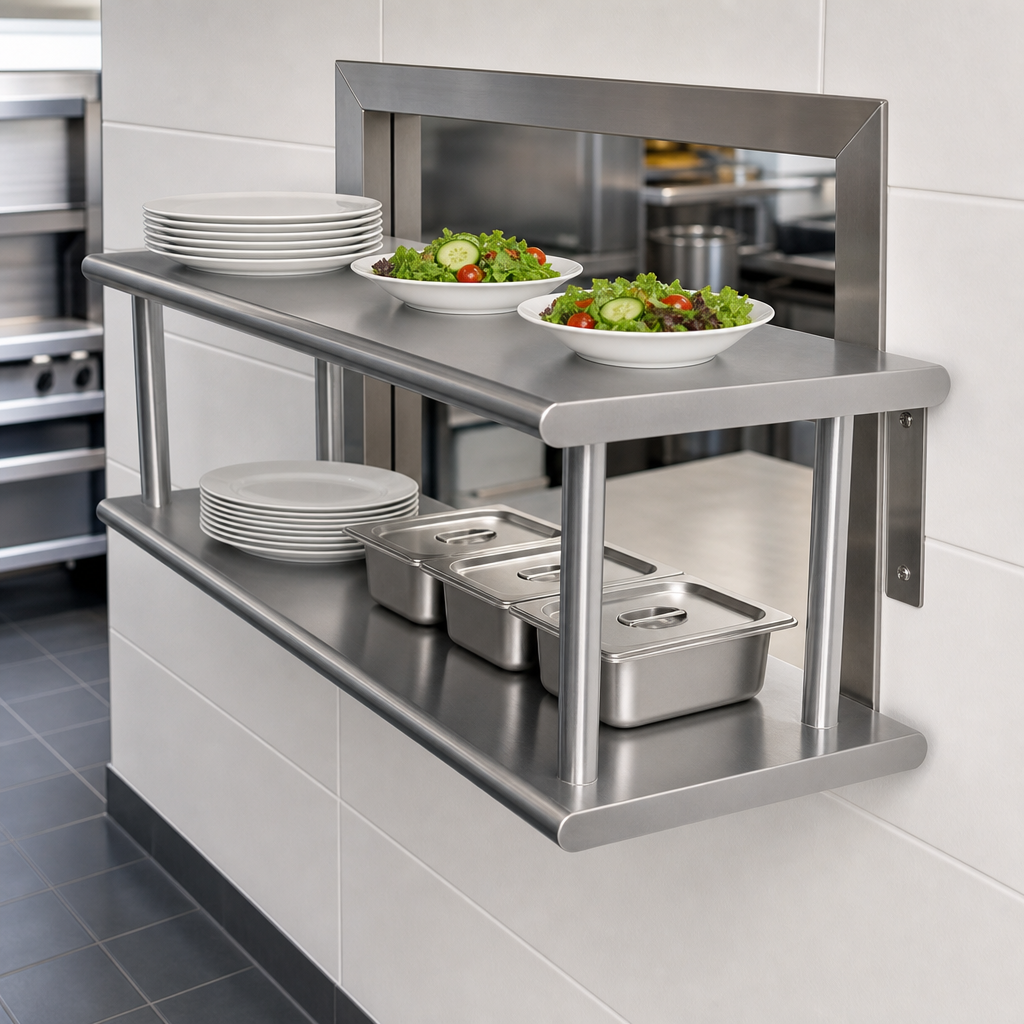 Pass-Thru Shelf