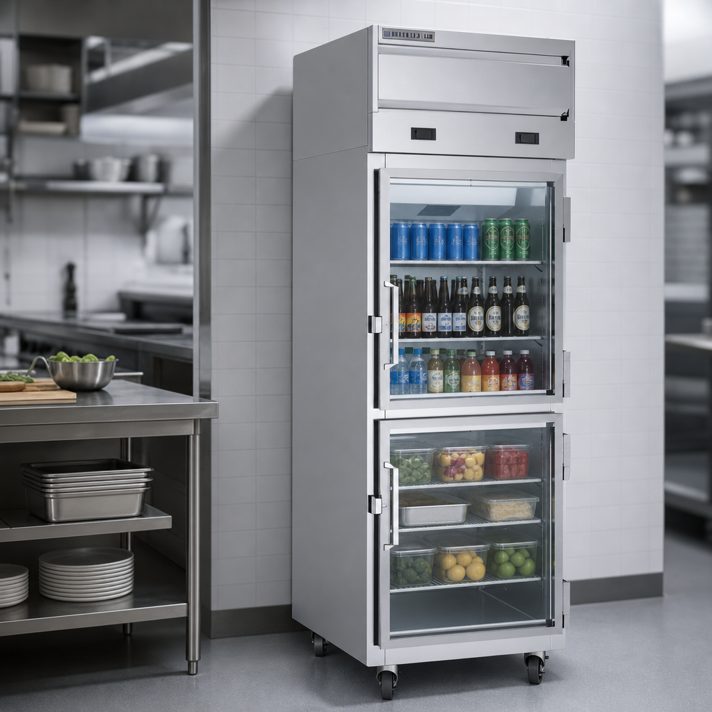 Two-Section Reach-In Cabinet