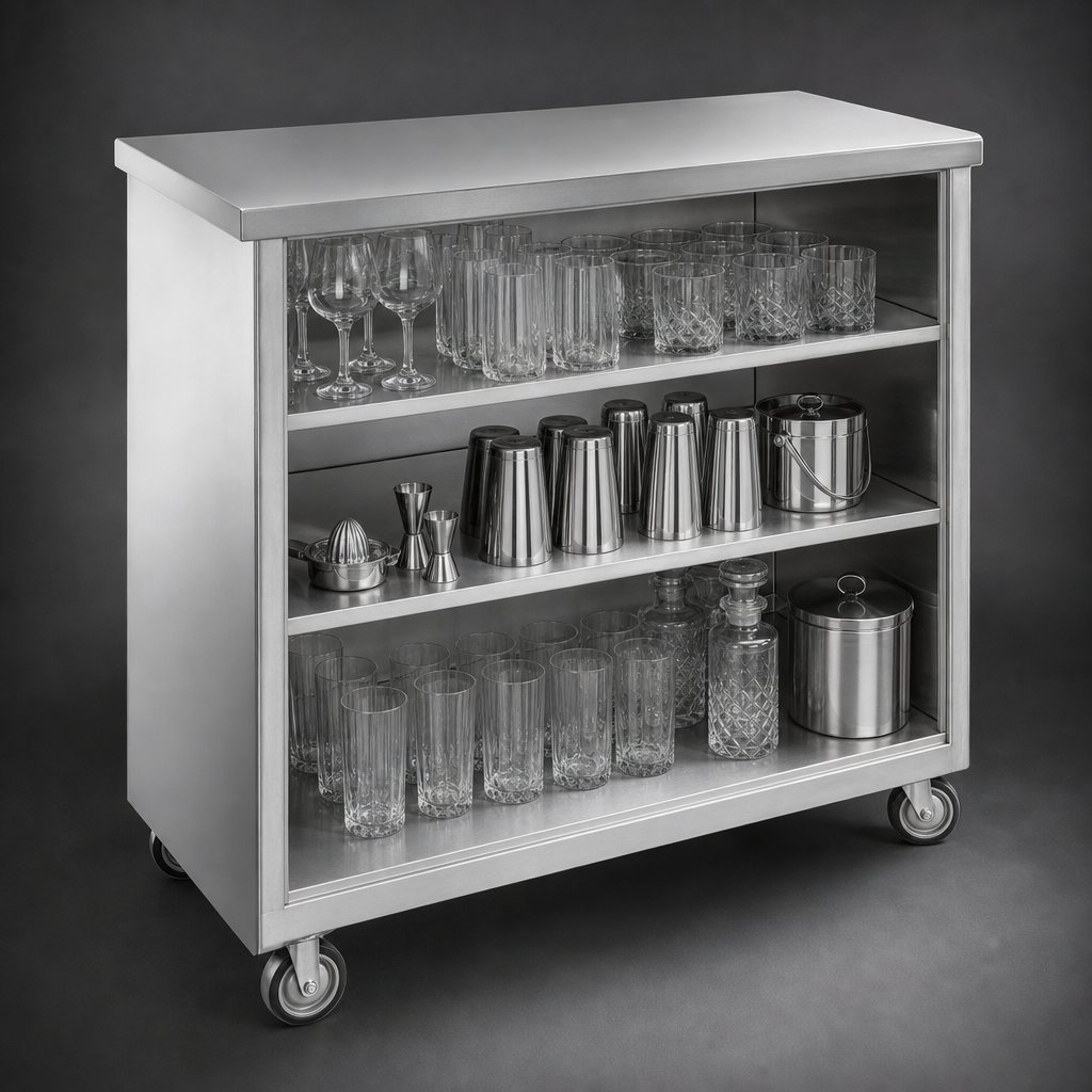 Three Interior Shelves