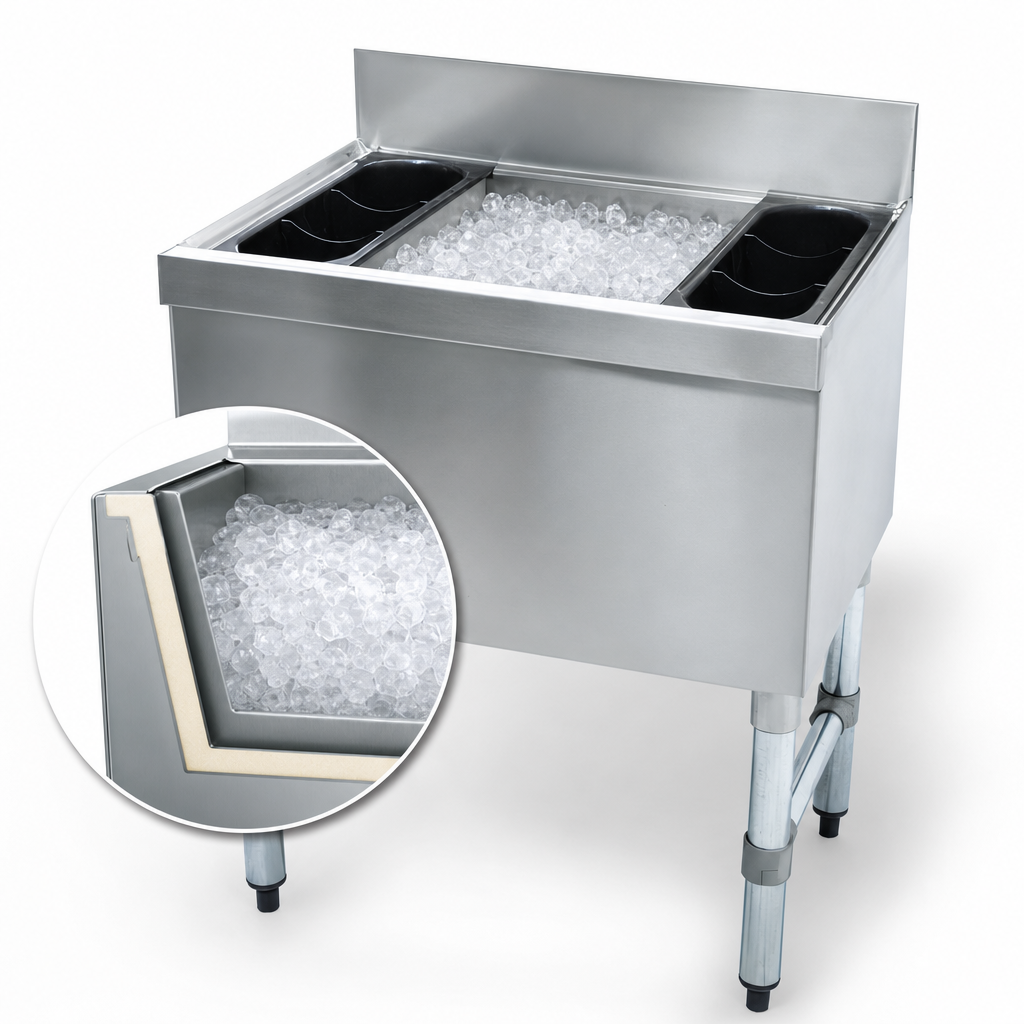 12-Inch Deep Insulated Ice Bin
