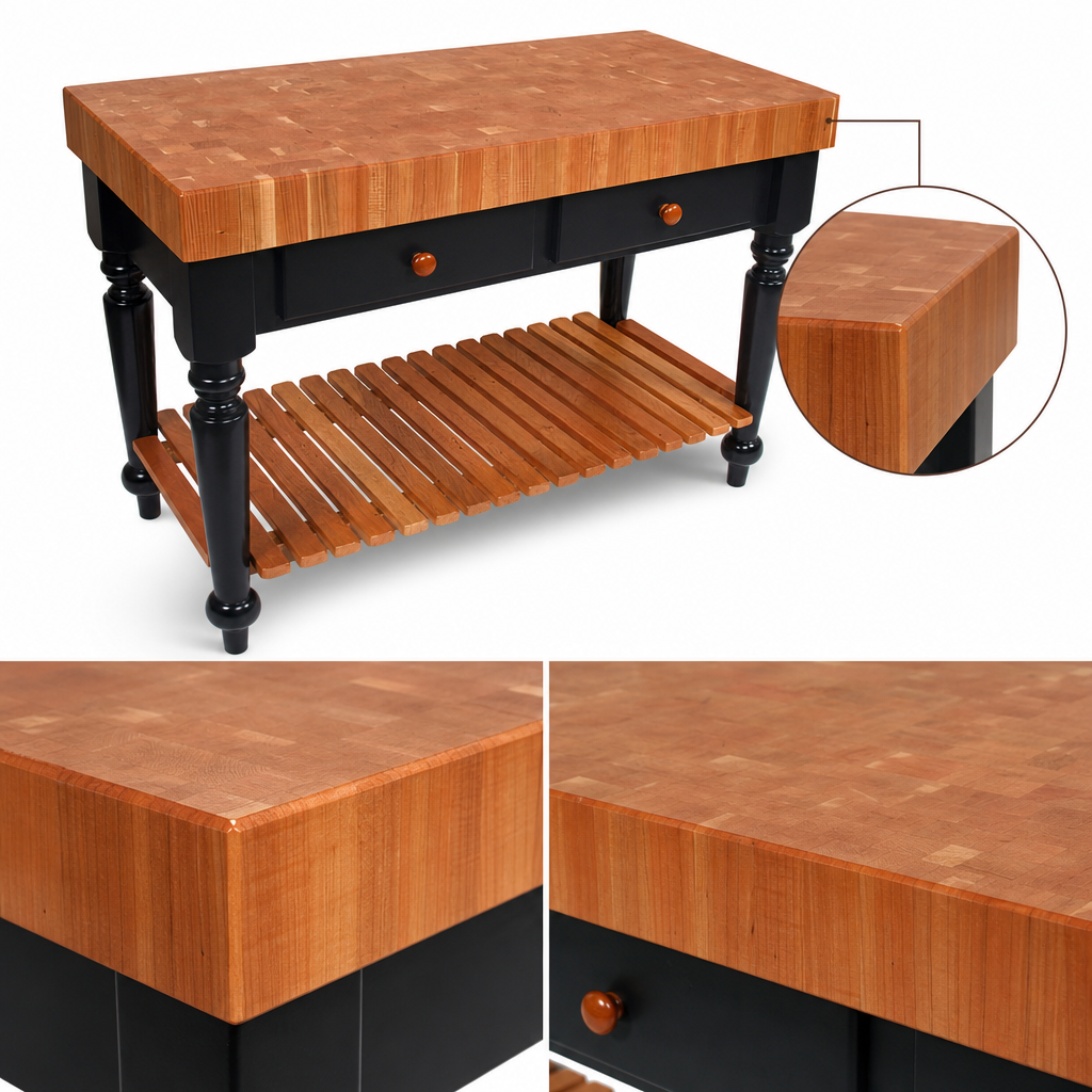 4-Inch Thick End Grain Top