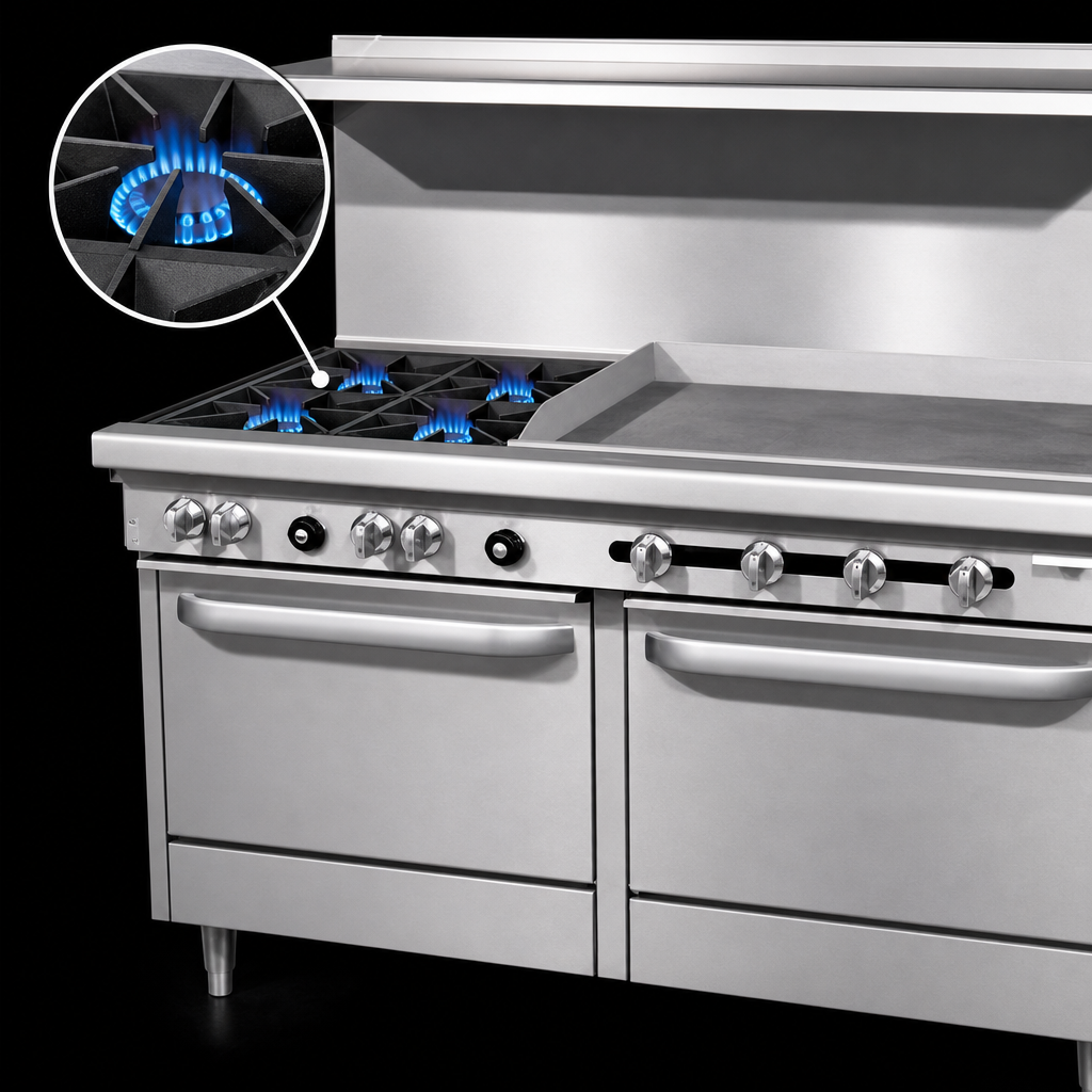 High-Output Open Burners
