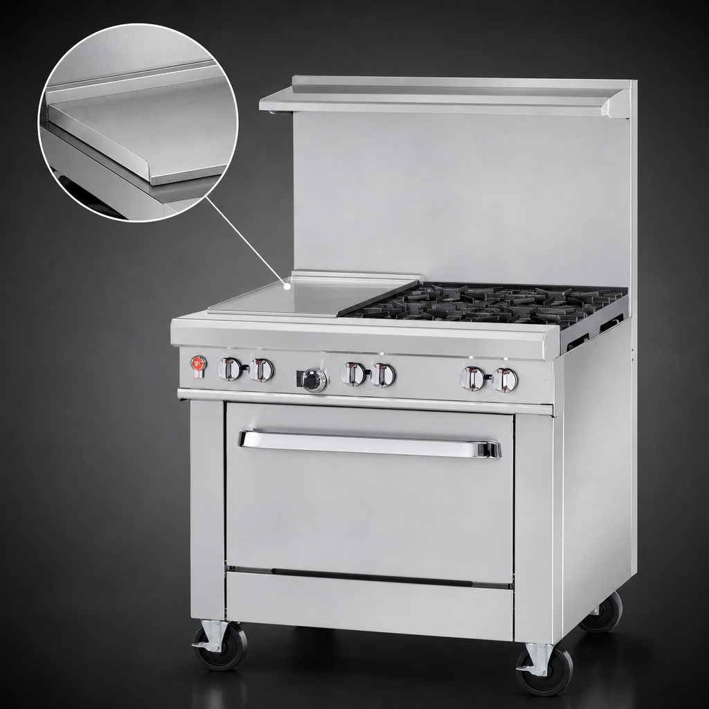 12-Inch Left Griddle
