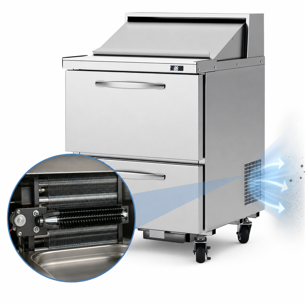 Self-Cleaning Condenser