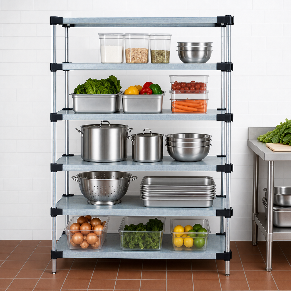 Five Solid Shelves