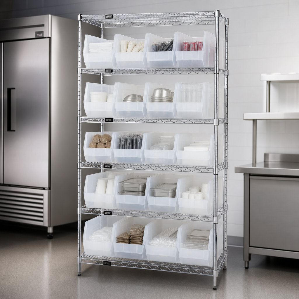 Six-Shelf Storage Design