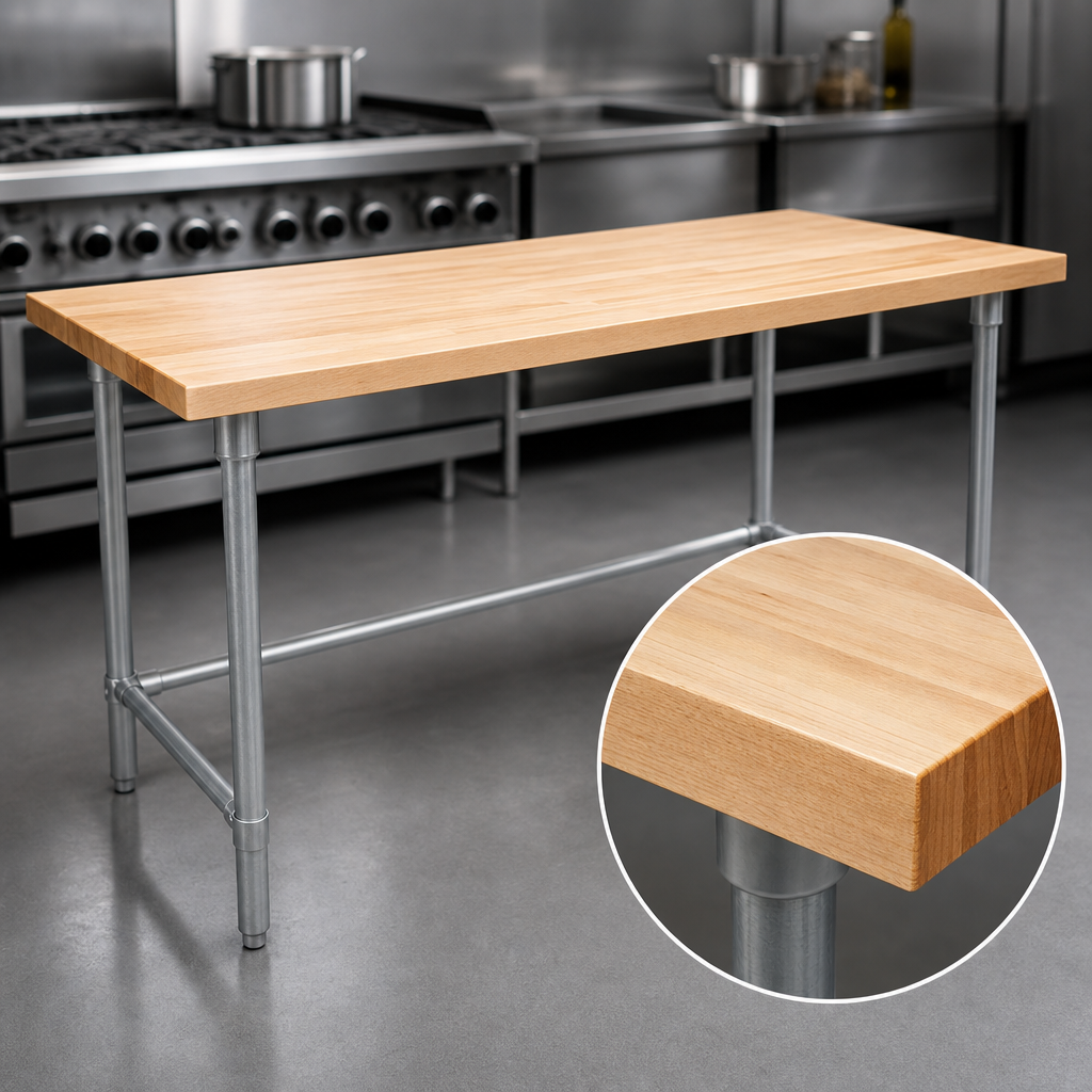 Thick Maple Work Surface