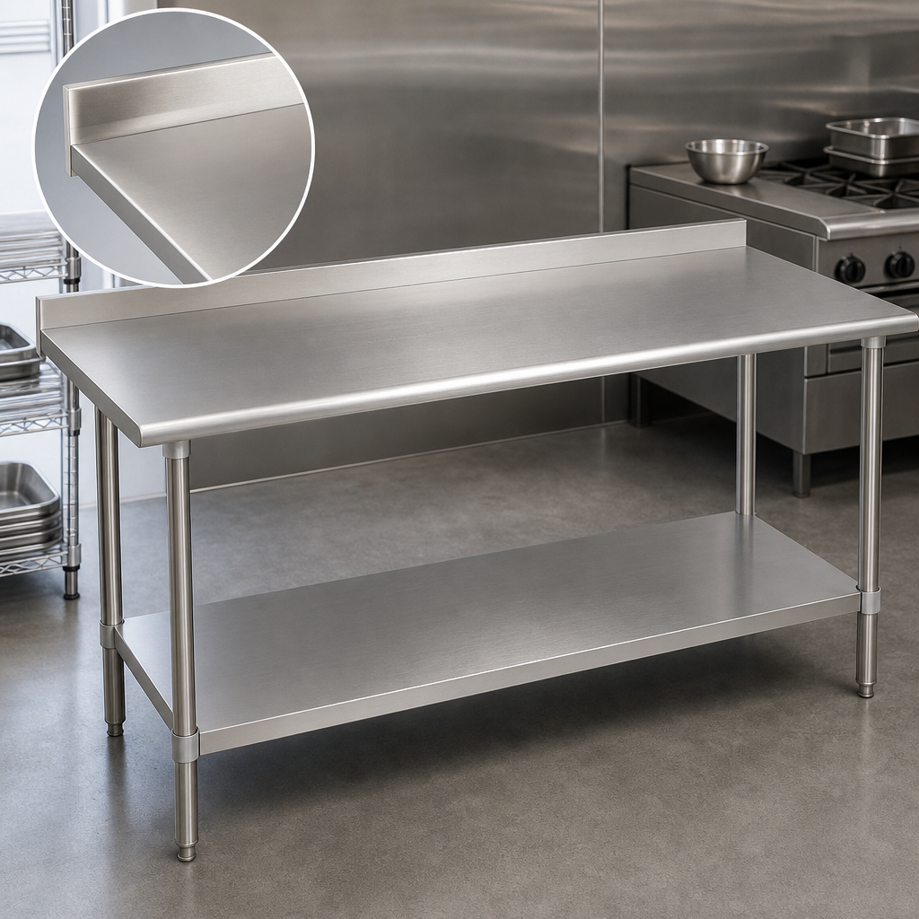 16 Gauge 400 Series Stainless Steel Top