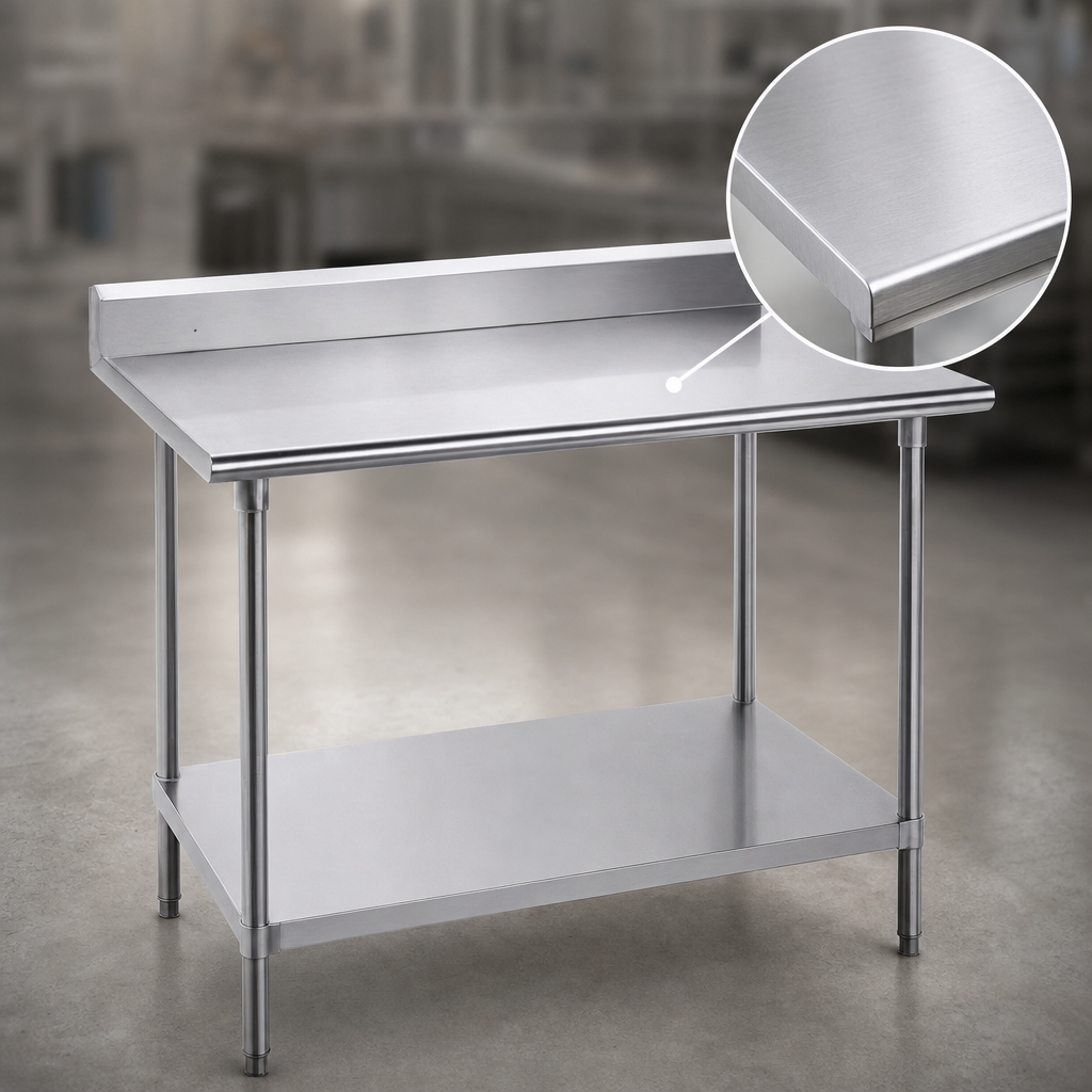 16-Gauge 430 Stainless Steel Top
