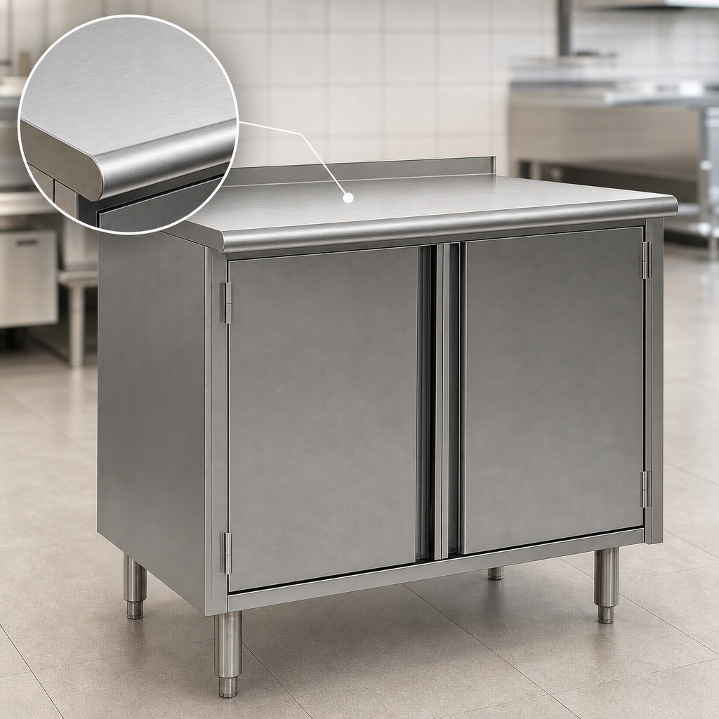 14 Gauge 304 Stainless Steel Top