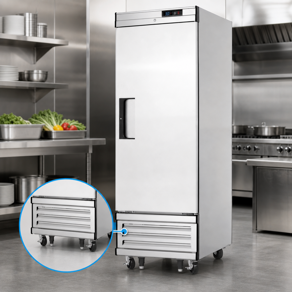 Bottom-Mounted Self-Contained Refrigeration