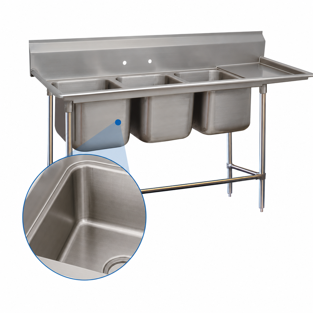 Deep Drawn Sink Bowls