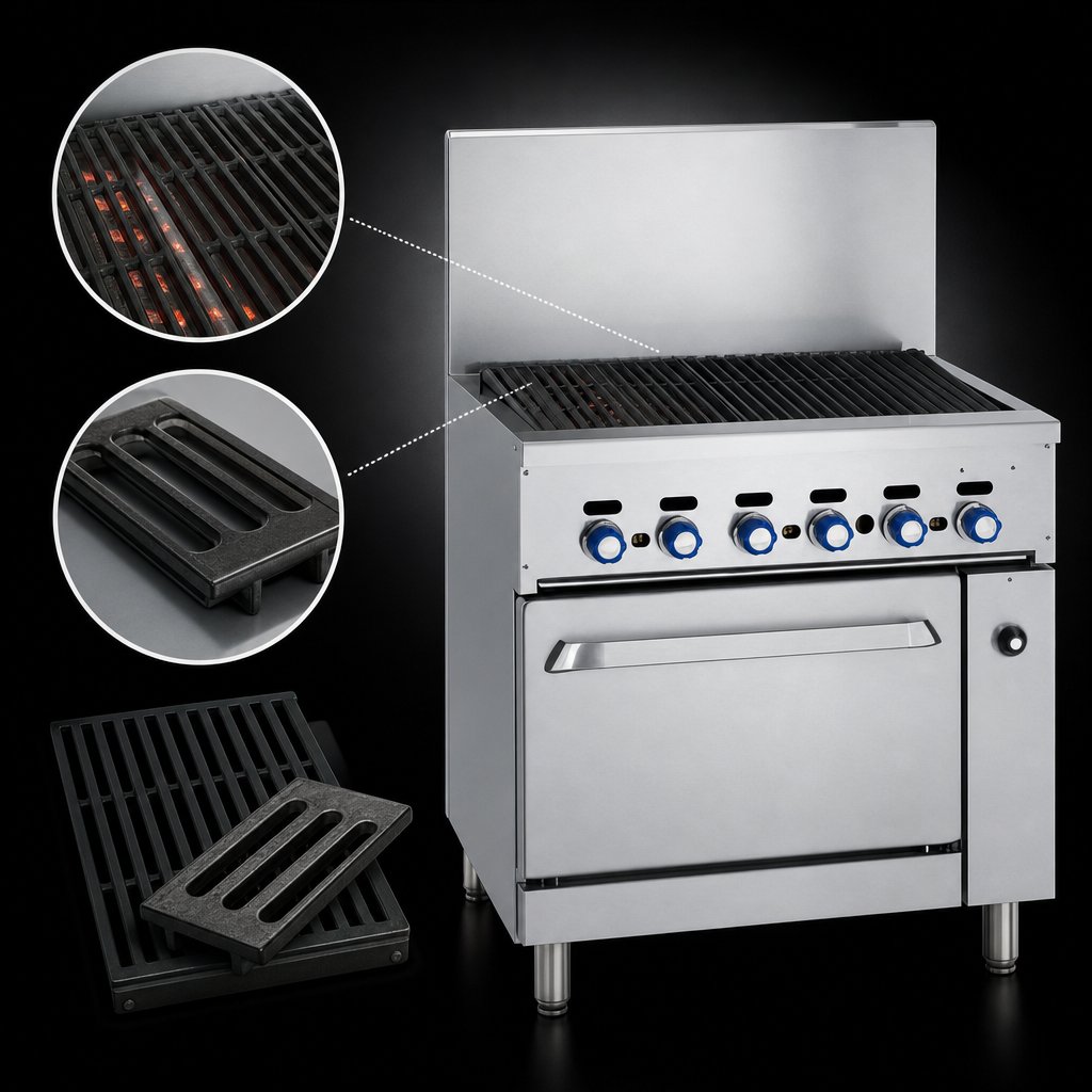 Cast Iron Radiants And Top Grates