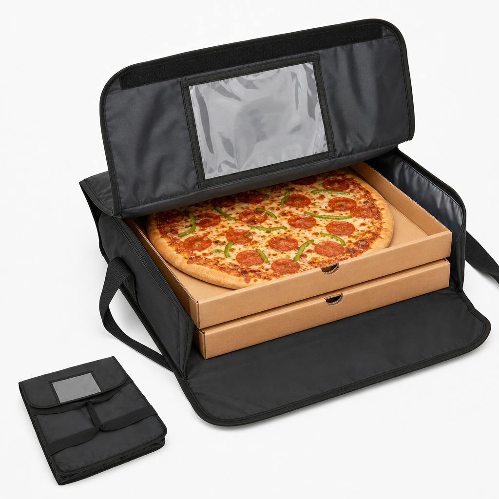 Holds Two Large Pizza Boxes