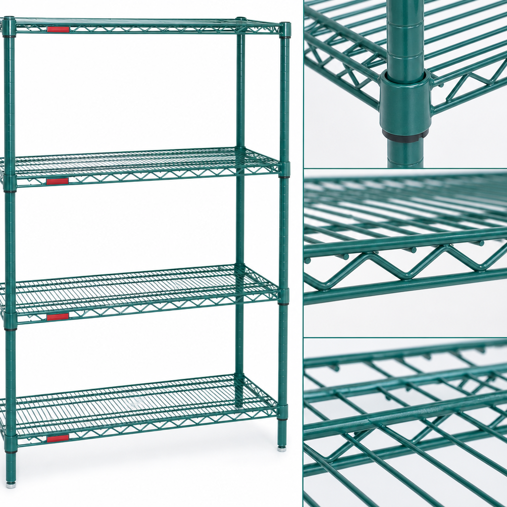 Patented QuadTruss® Shelf Design