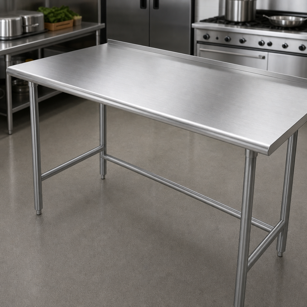 16-Gauge 304 Stainless Steel Top