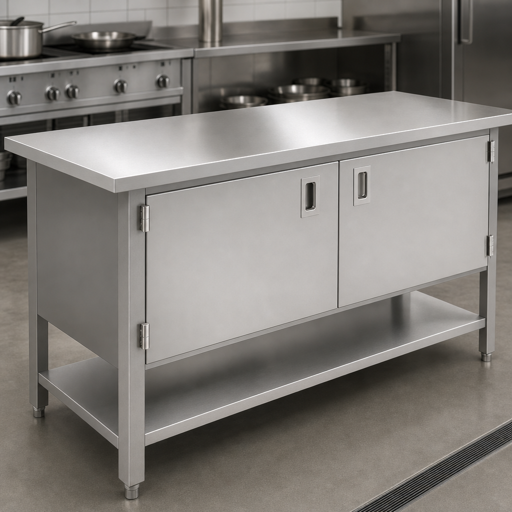 14 Gauge Stainless Steel Flat Top