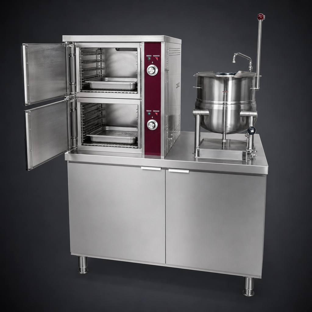Dual Steaming Compartments