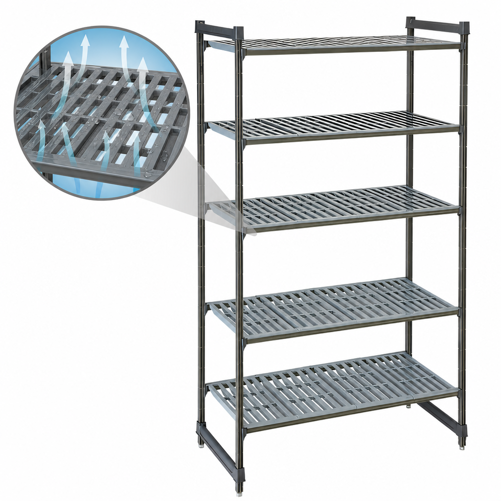 Vented Shelf Plates