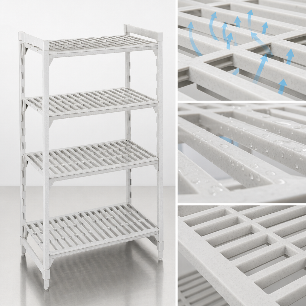 Vented Shelf Plates