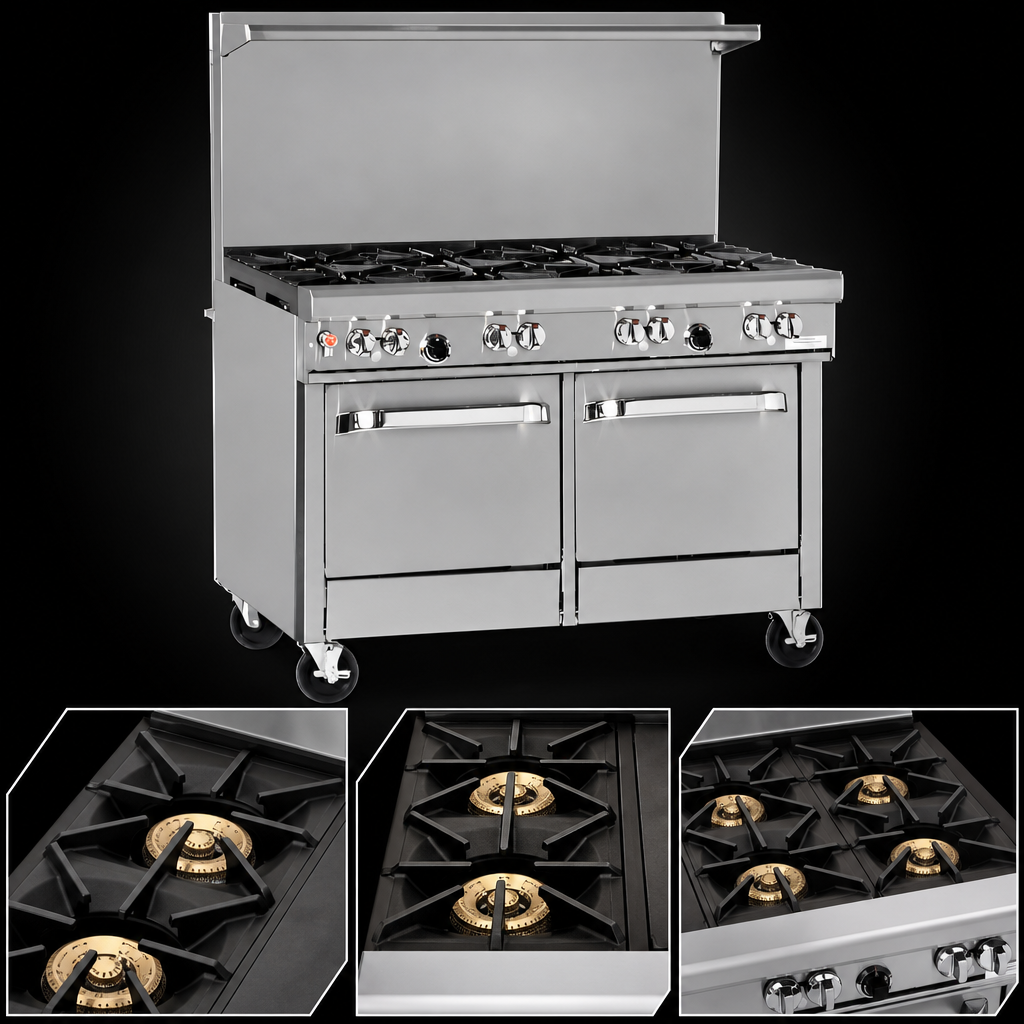 Seven-Burner Open Top
