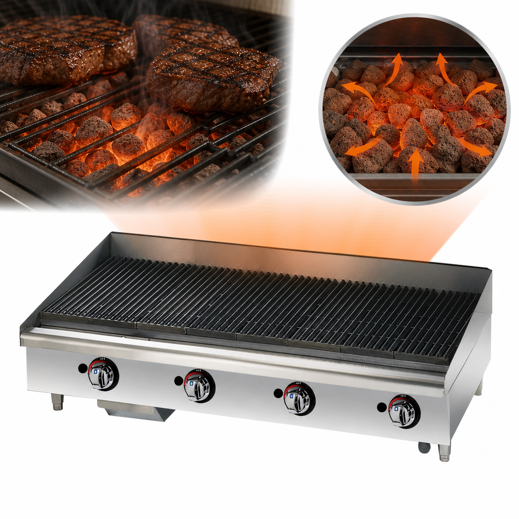 Lava Rock Cooking System
