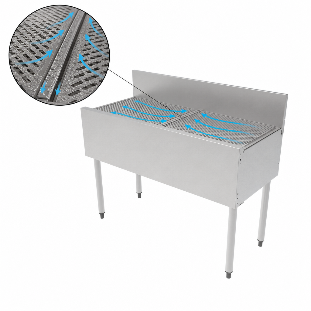 Pitched Drainboard Top