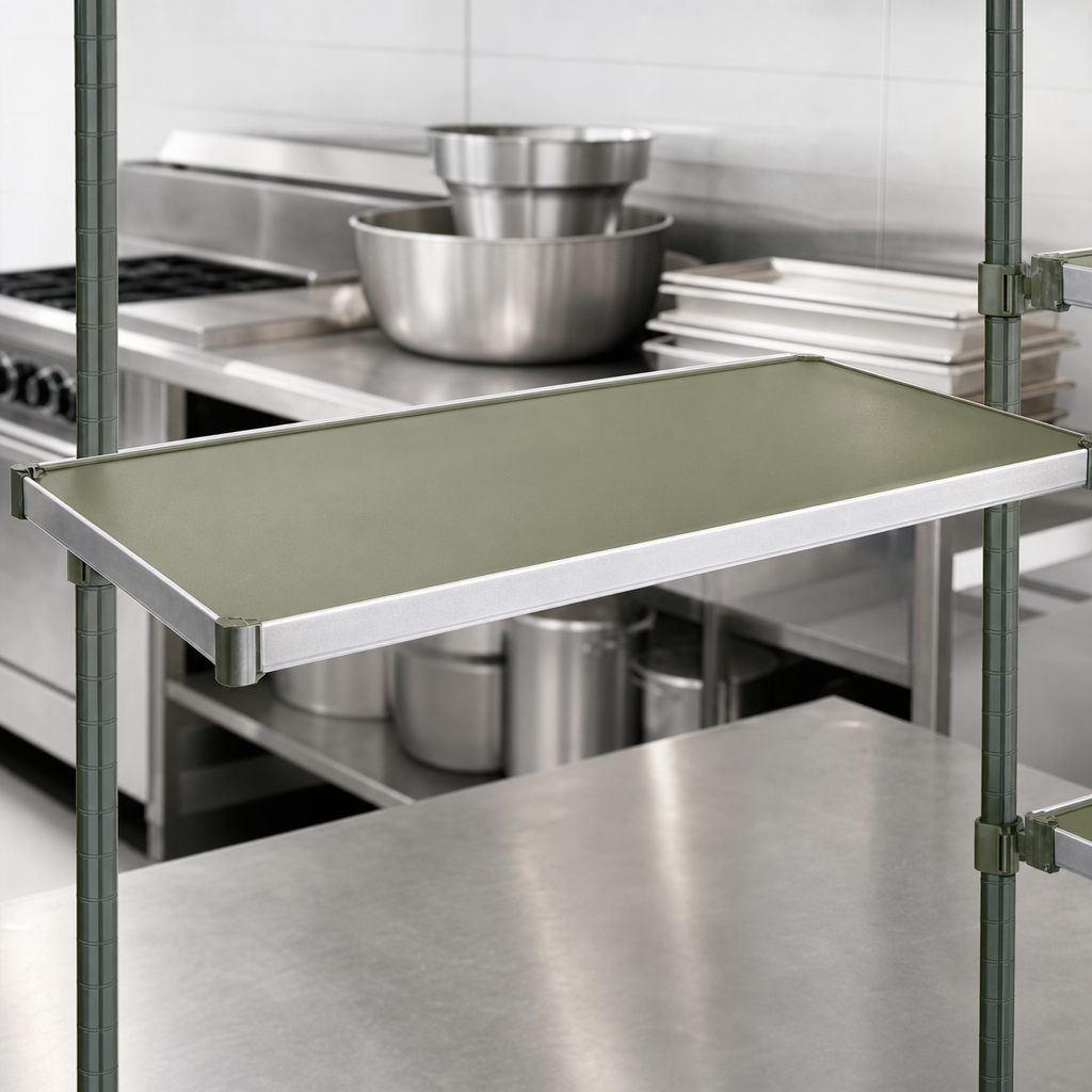Solid Shelf Surface