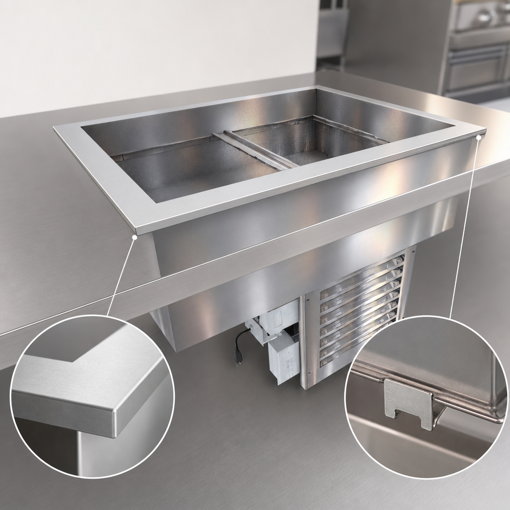 Heavy Gauge 300 Series Stainless Steel Top