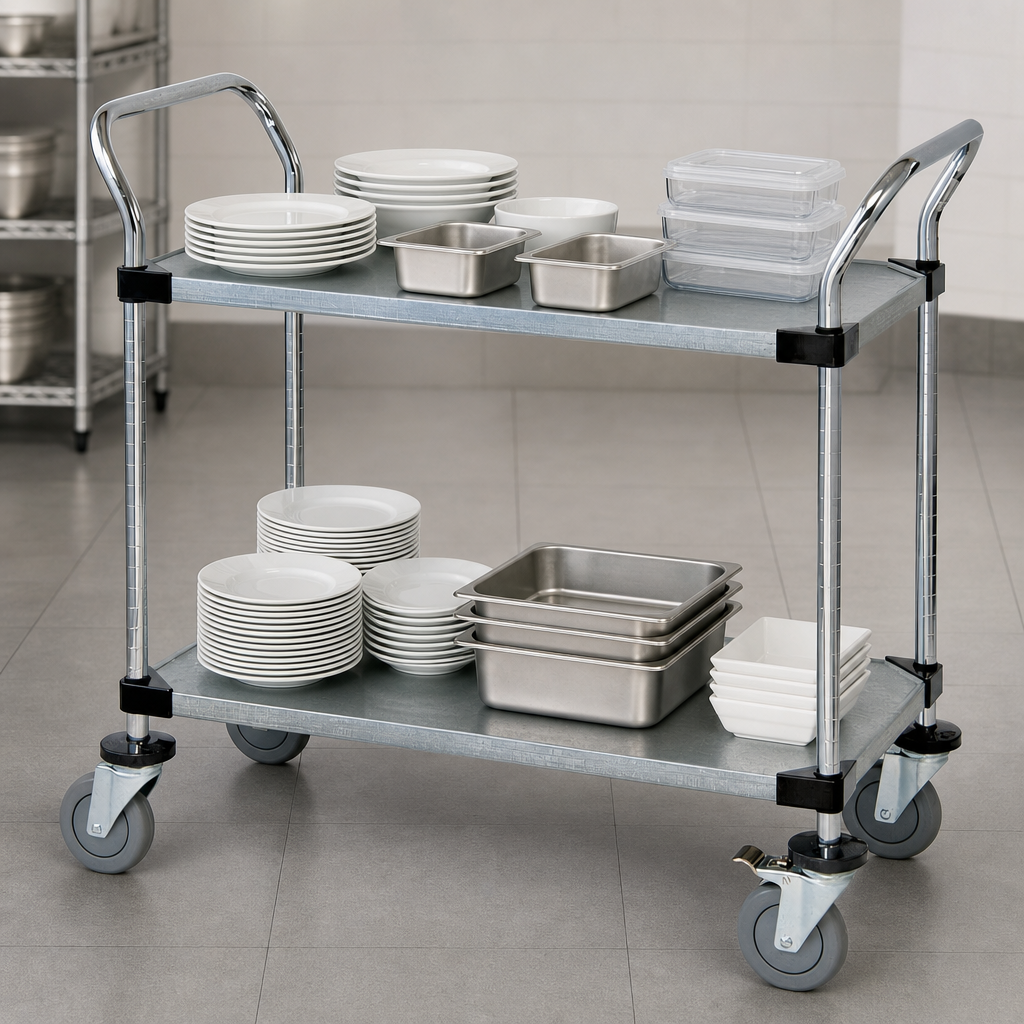 Two Solid Shelves