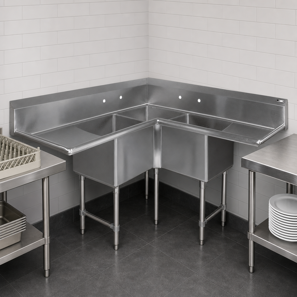 Corner Sink Layout