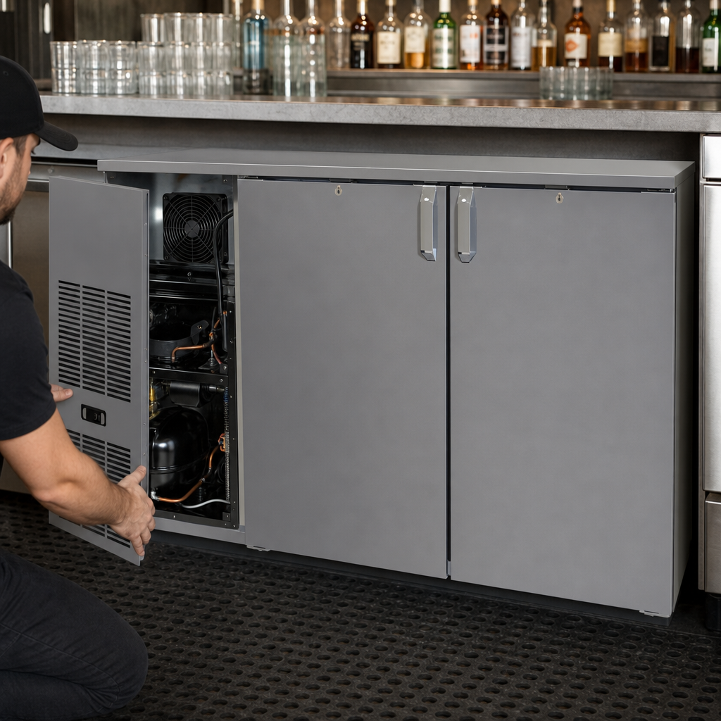 Front-Serviced Refrigeration