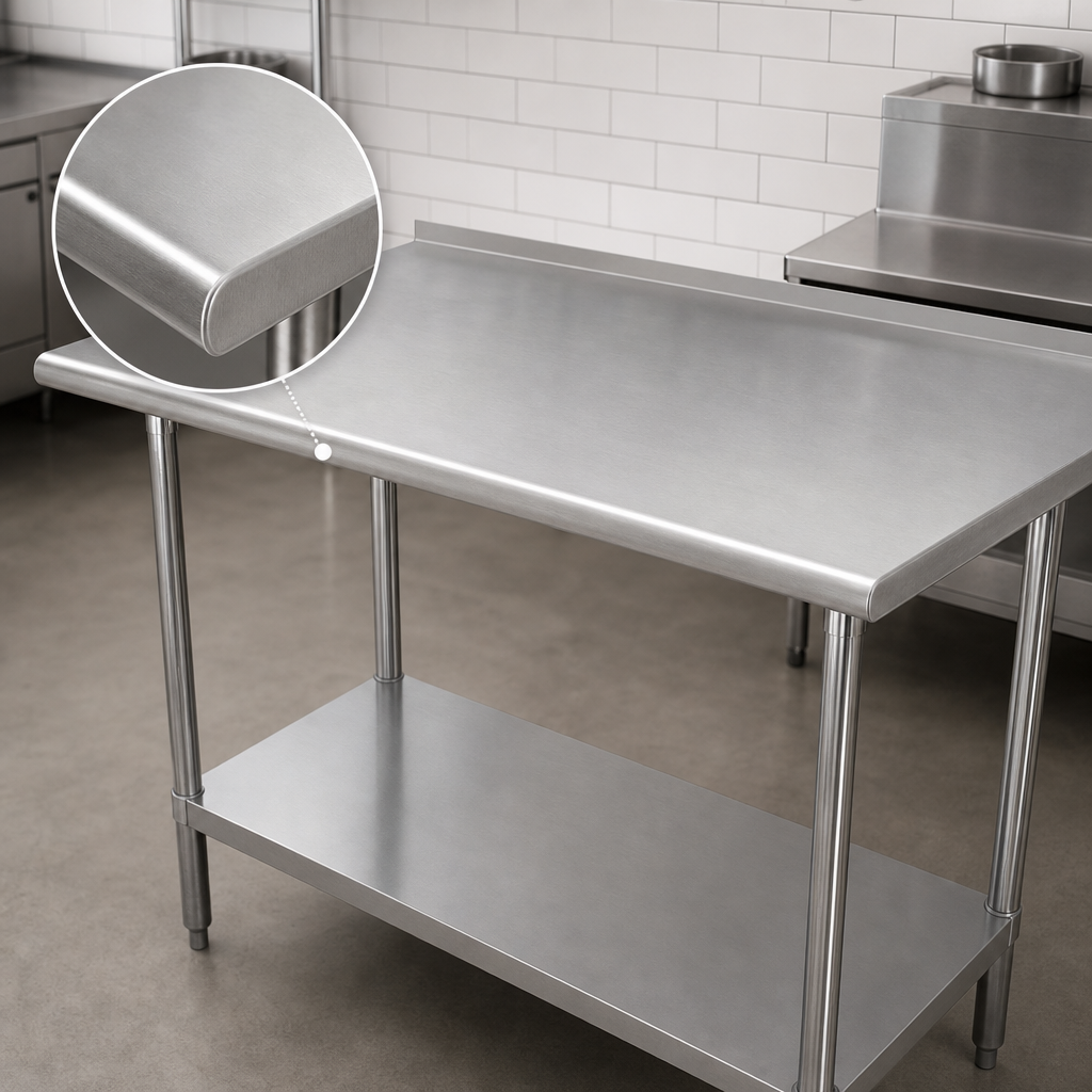 16-Gauge 430 Stainless Steel Top
