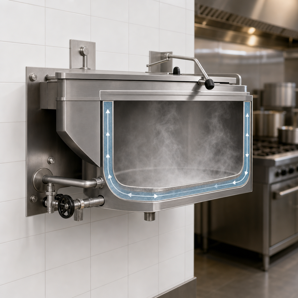 Full-Jacketed Direct Steam Design