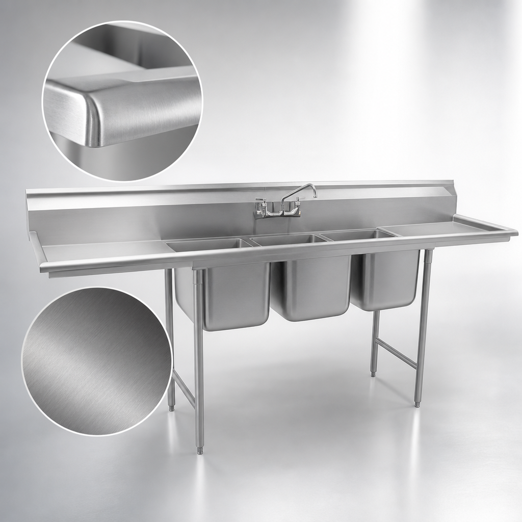 304 Stainless Steel Construction