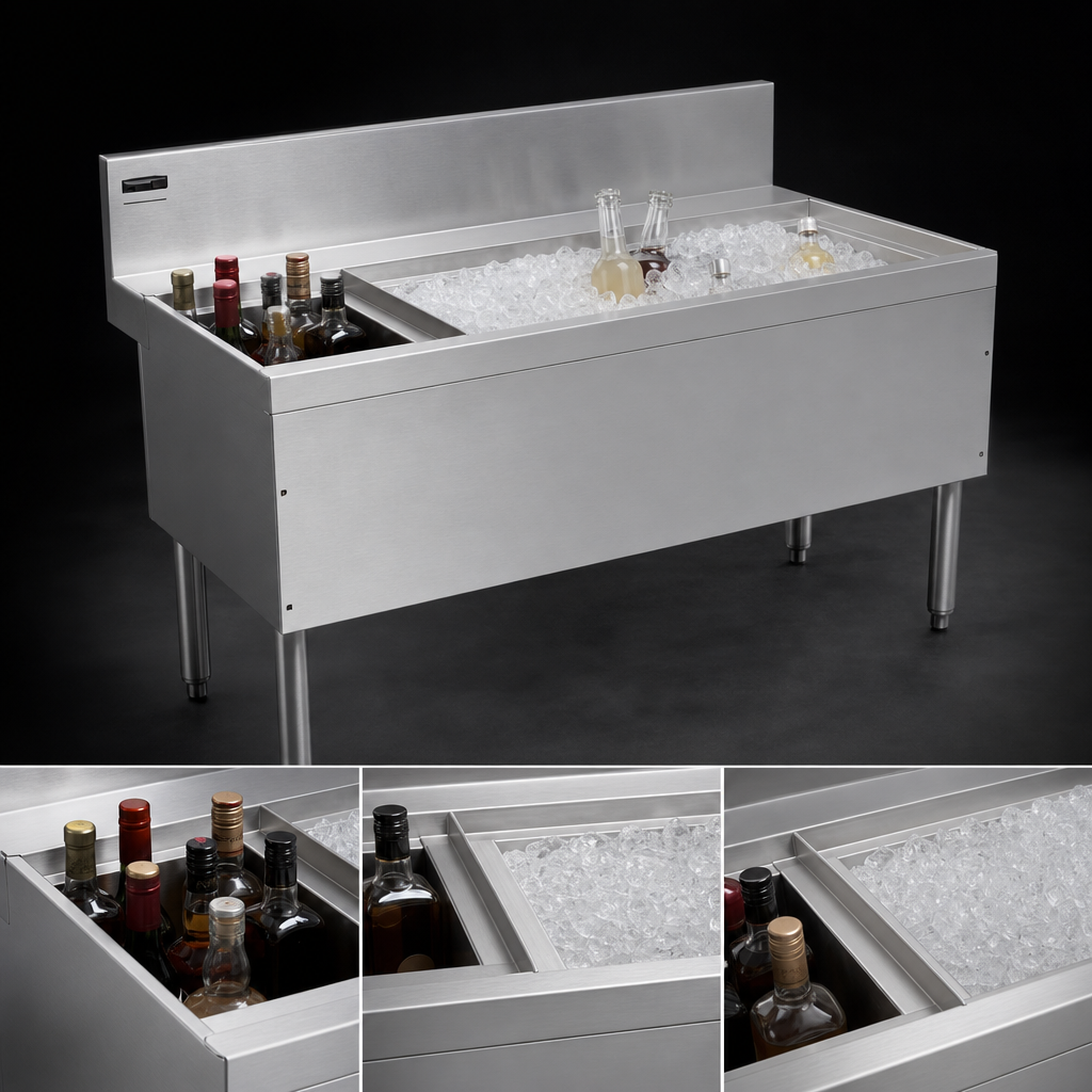 Left Bottle Storage Rack