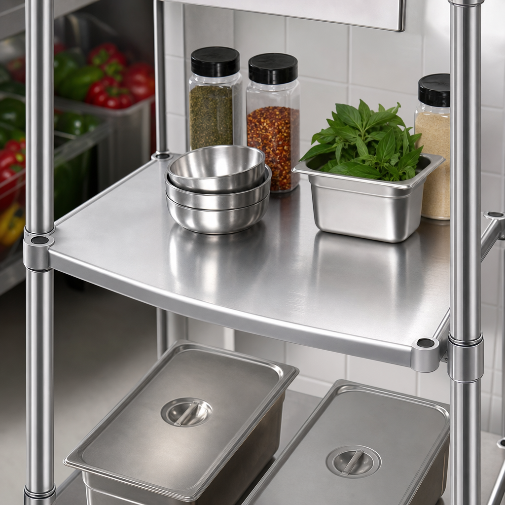 Solid Shelf Surface