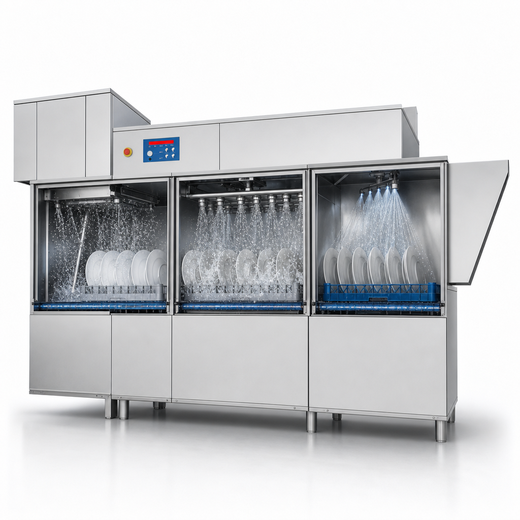 Prewash and Double Rinse
