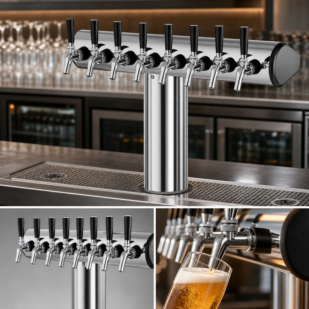 Eight-Faucet Capacity
