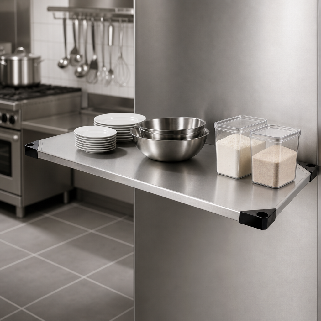 Solid Shelf Surface