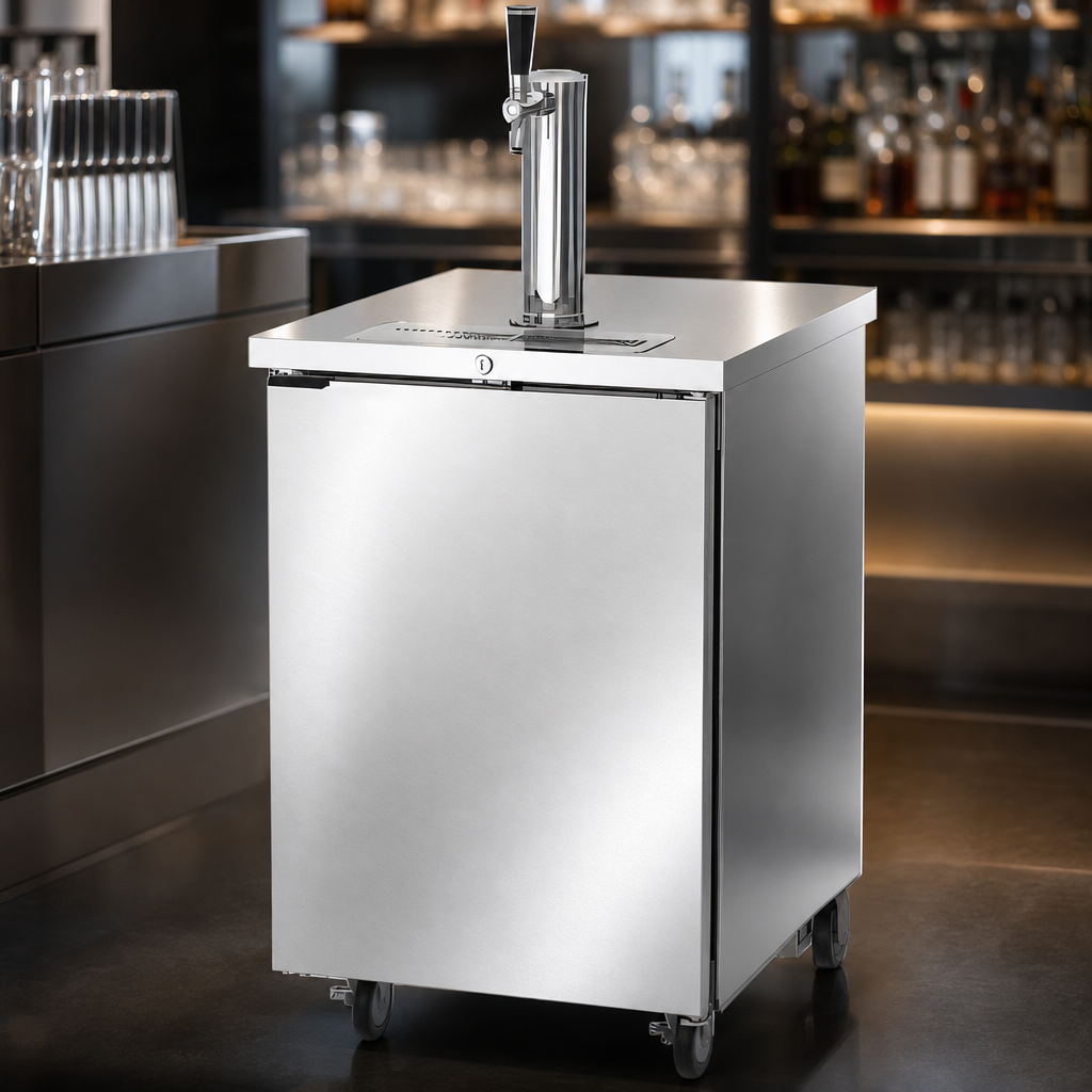 Stainless Steel Exterior and Top