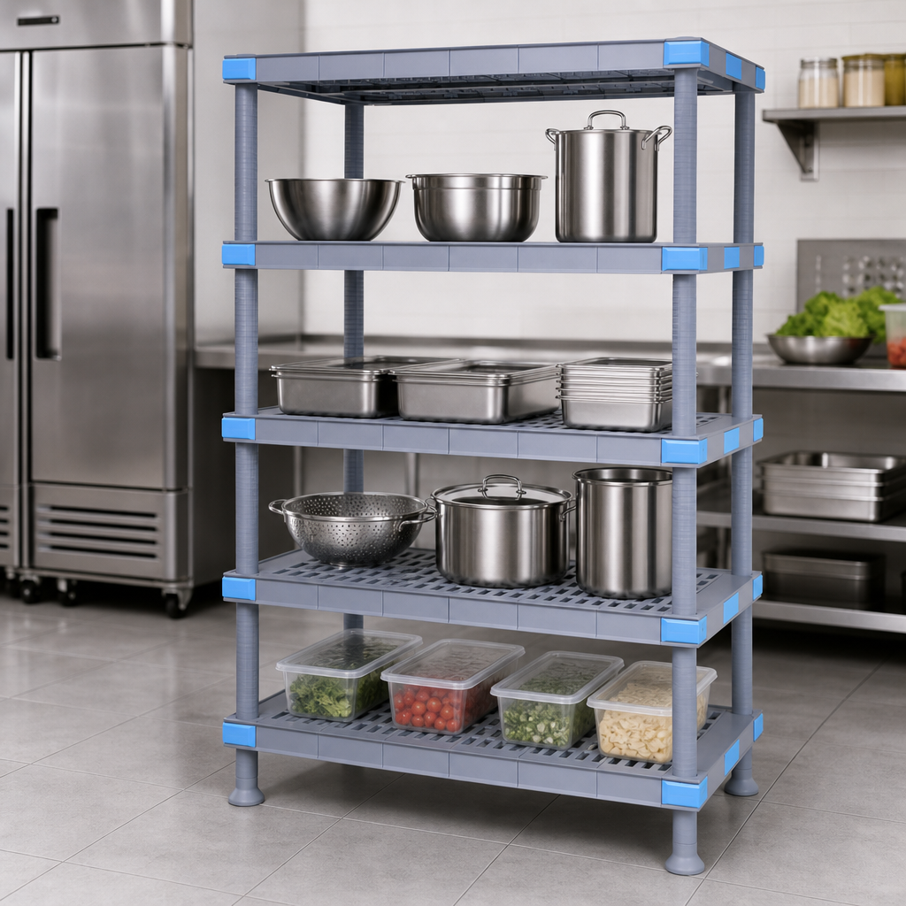 Open Grid Shelves