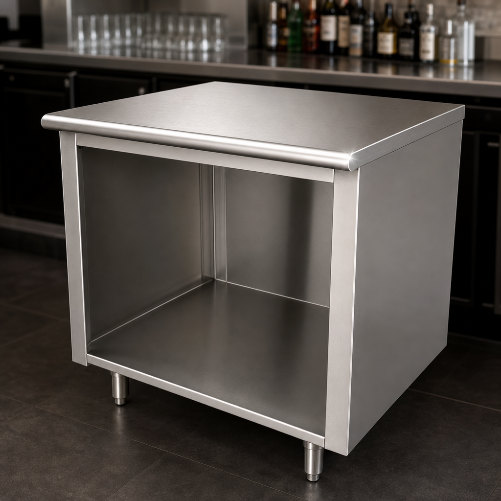 14-Gauge 304 Stainless Steel Top